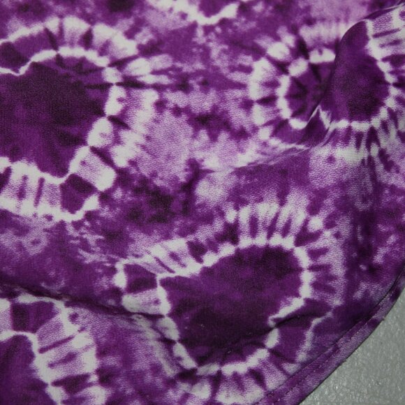 Purple 2 Pcs Justice Tankini Swimsuit Size 14 - Picture 8 of 10